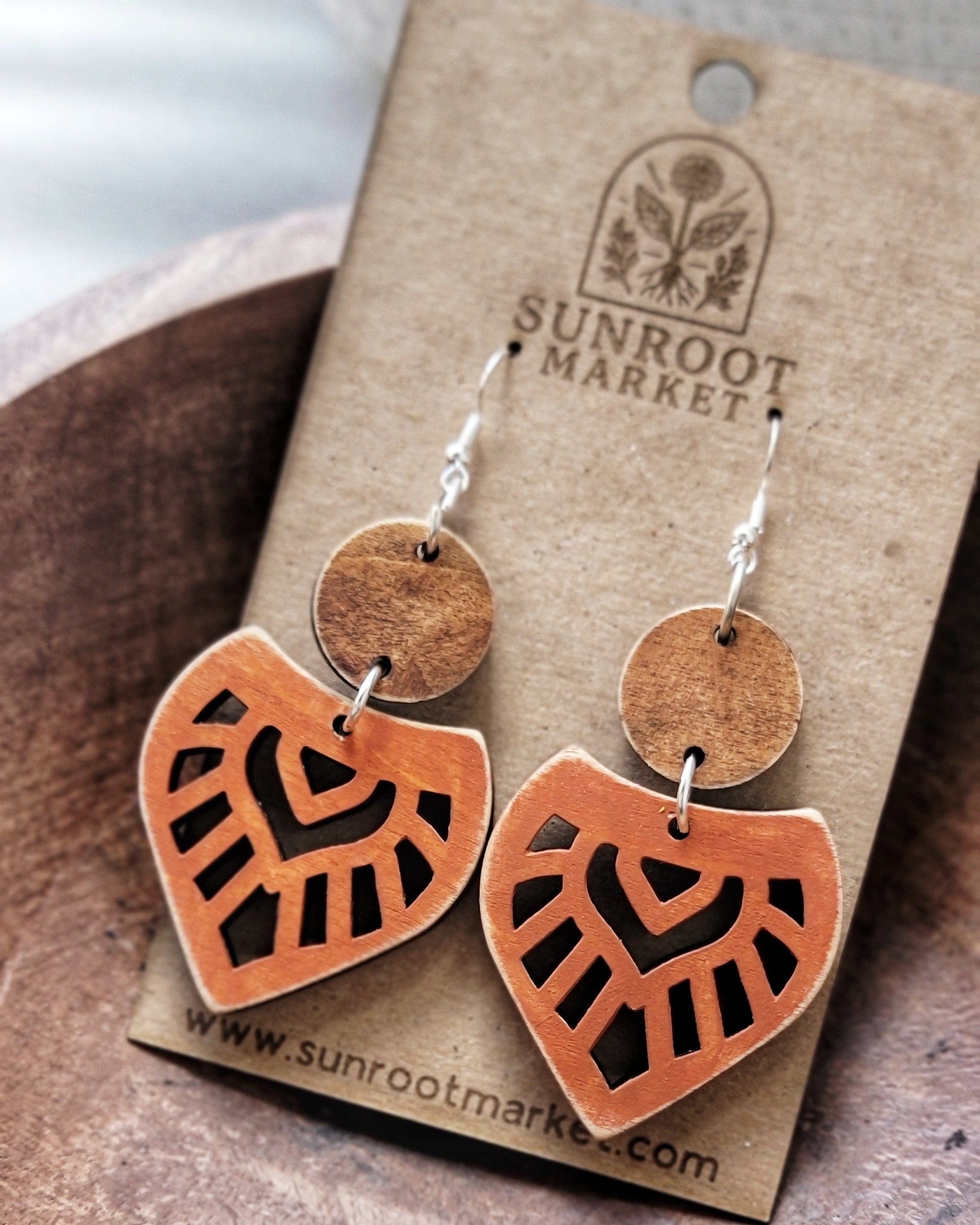 Rust Bohemian Earrings