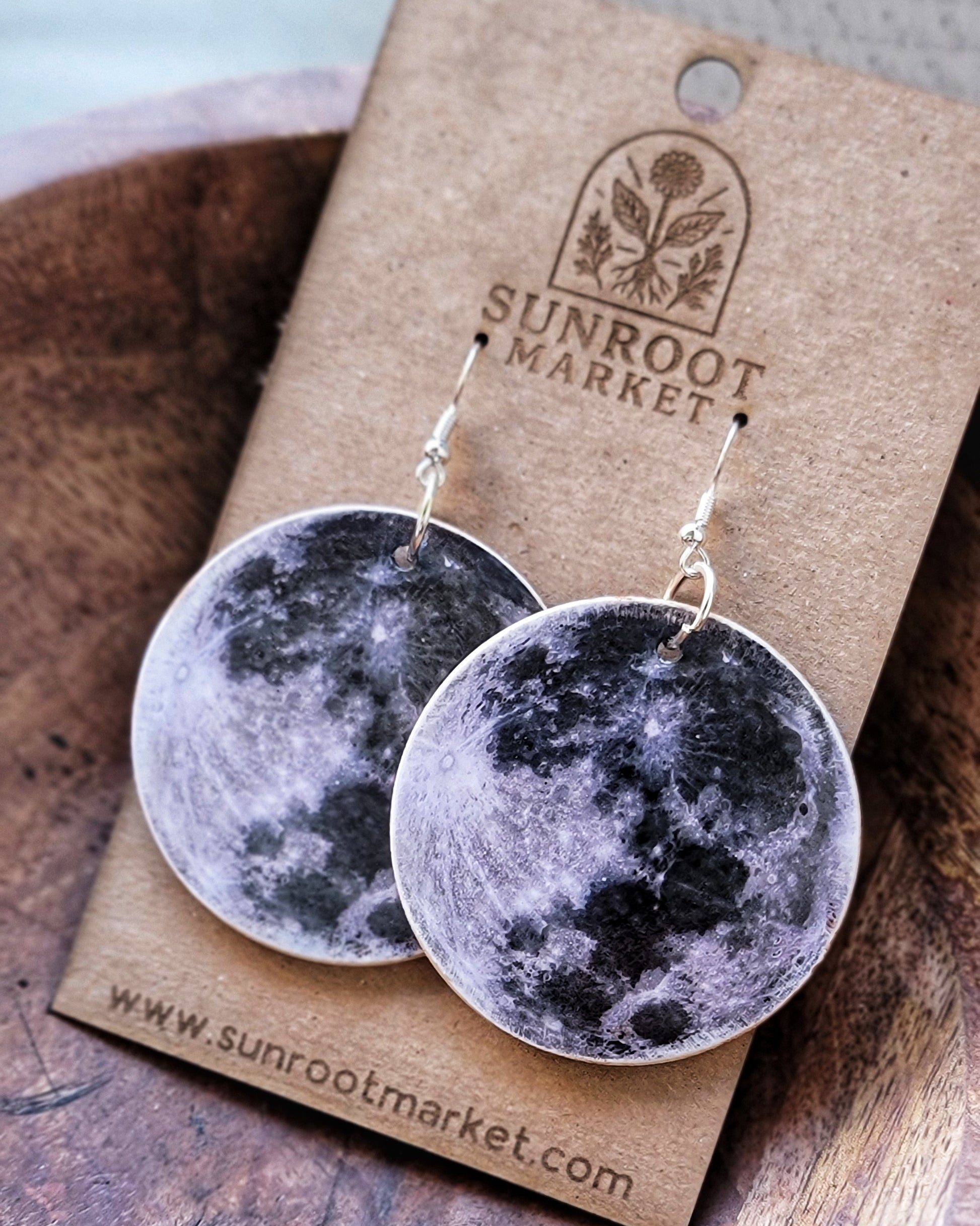 Full Moon Earrings