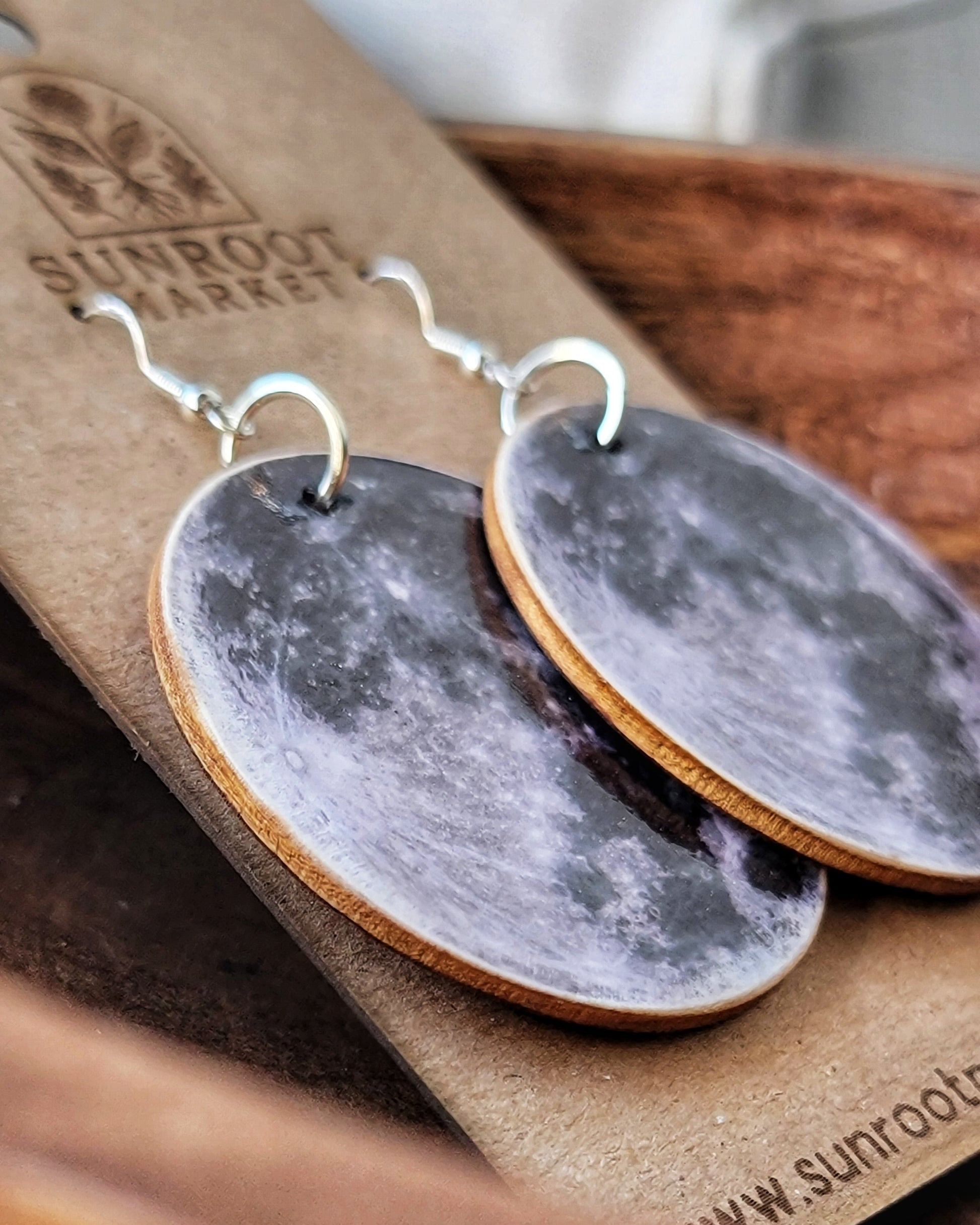 Full Moon Earrings