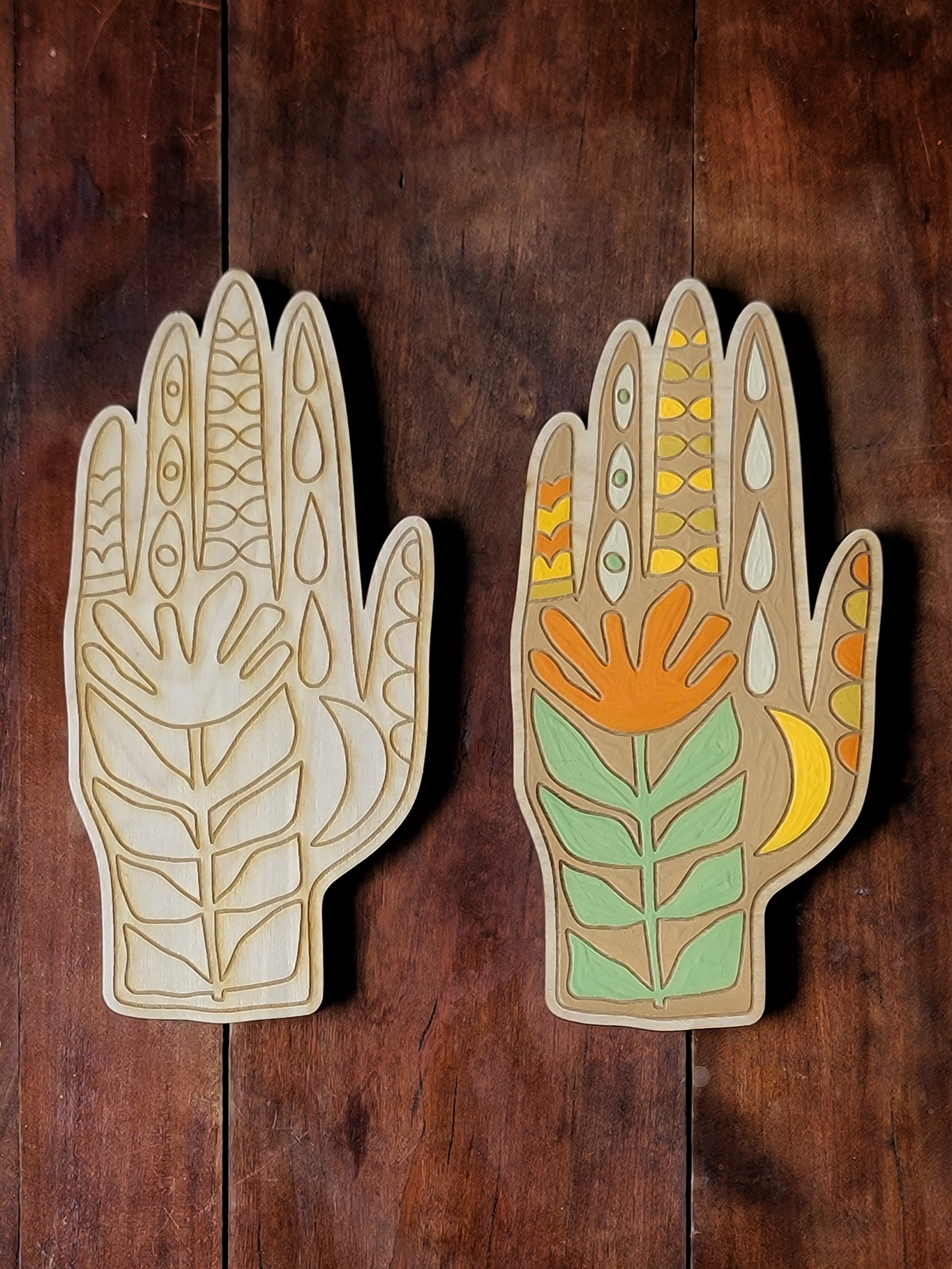 Altar Art Paint Kit - Earth Palm