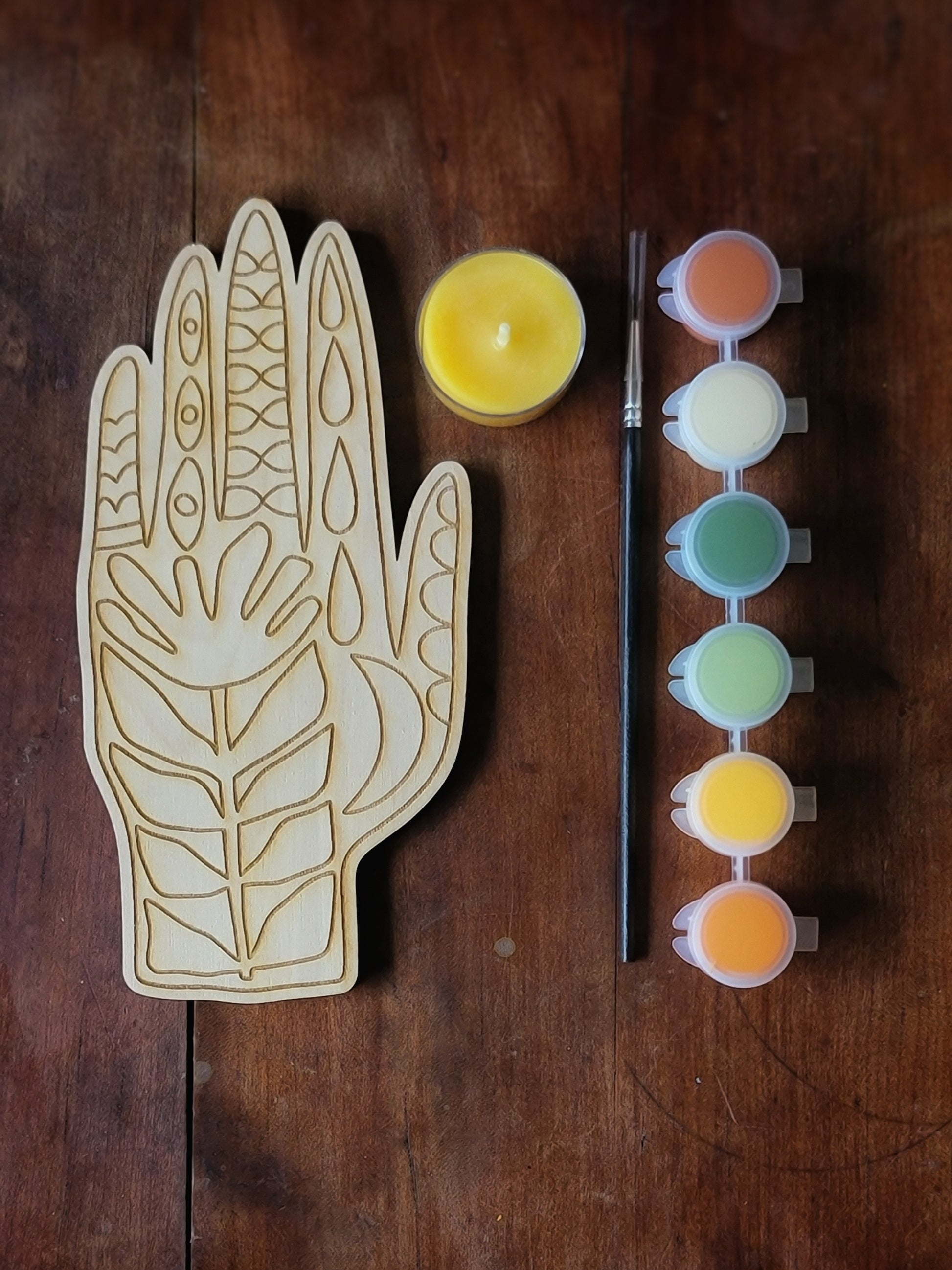 Altar Art Paint Kit - Earth Palm