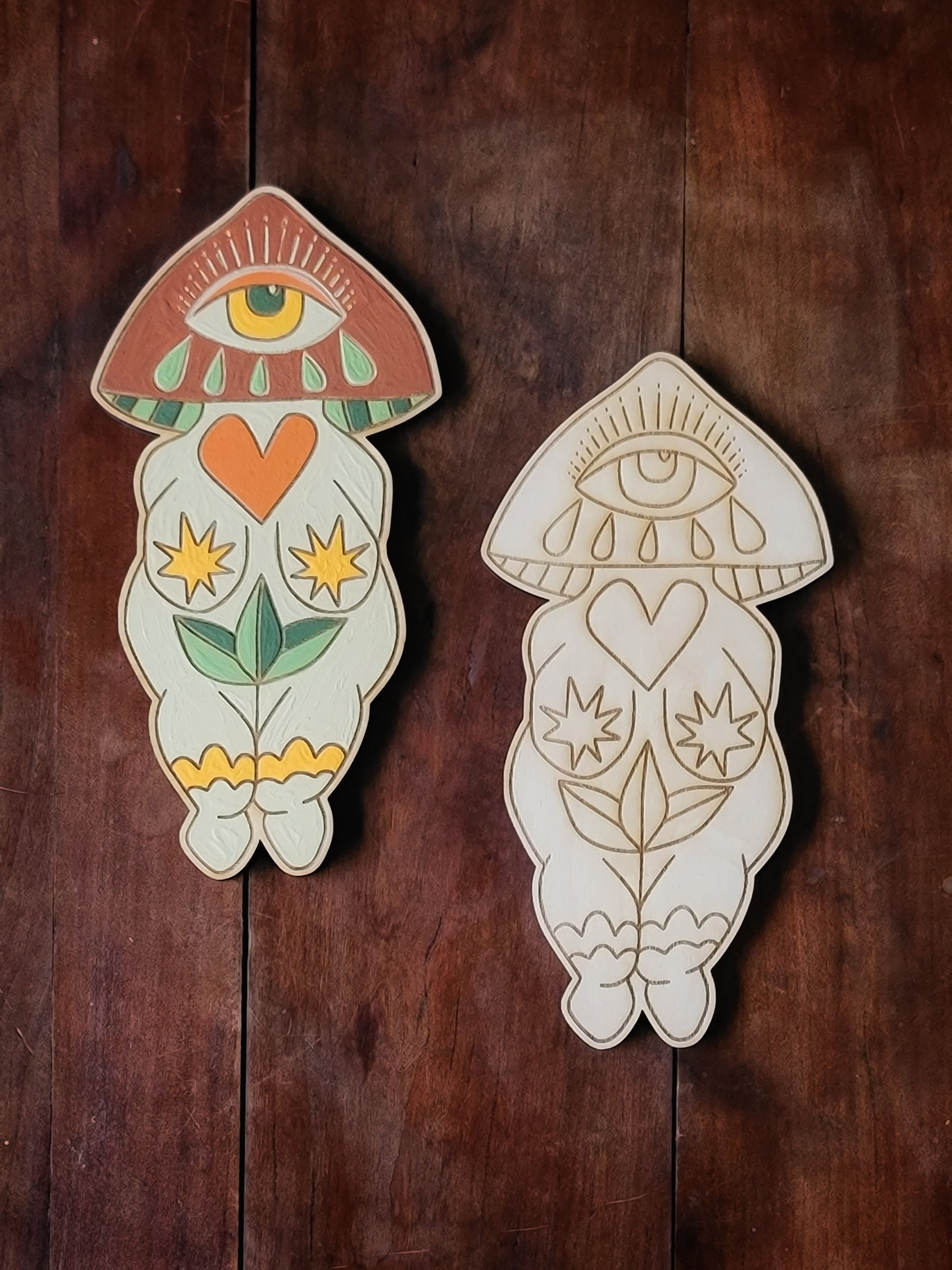 Altar Art Paint Kit - Mystic Mushroom