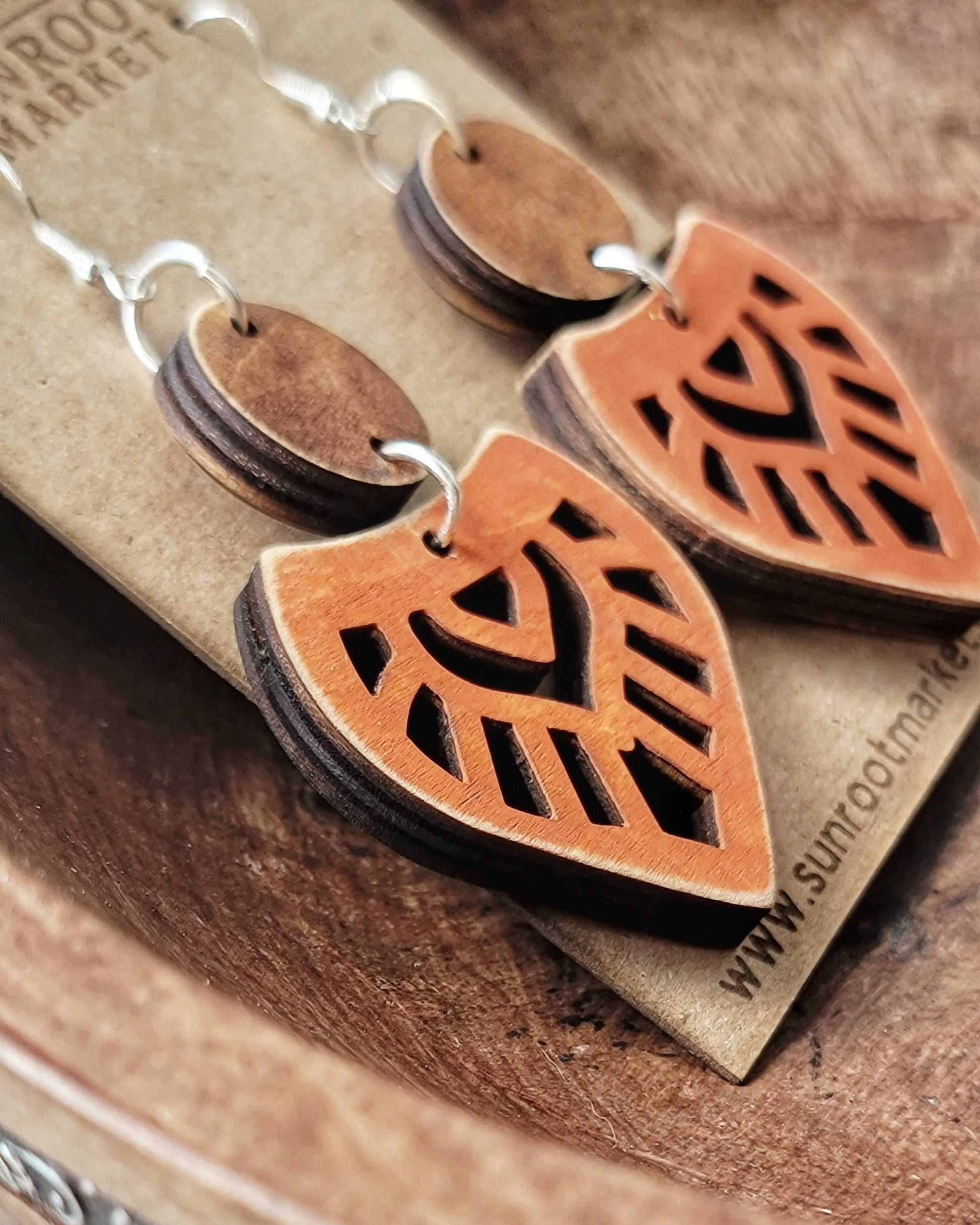 Rust Bohemian Earrings