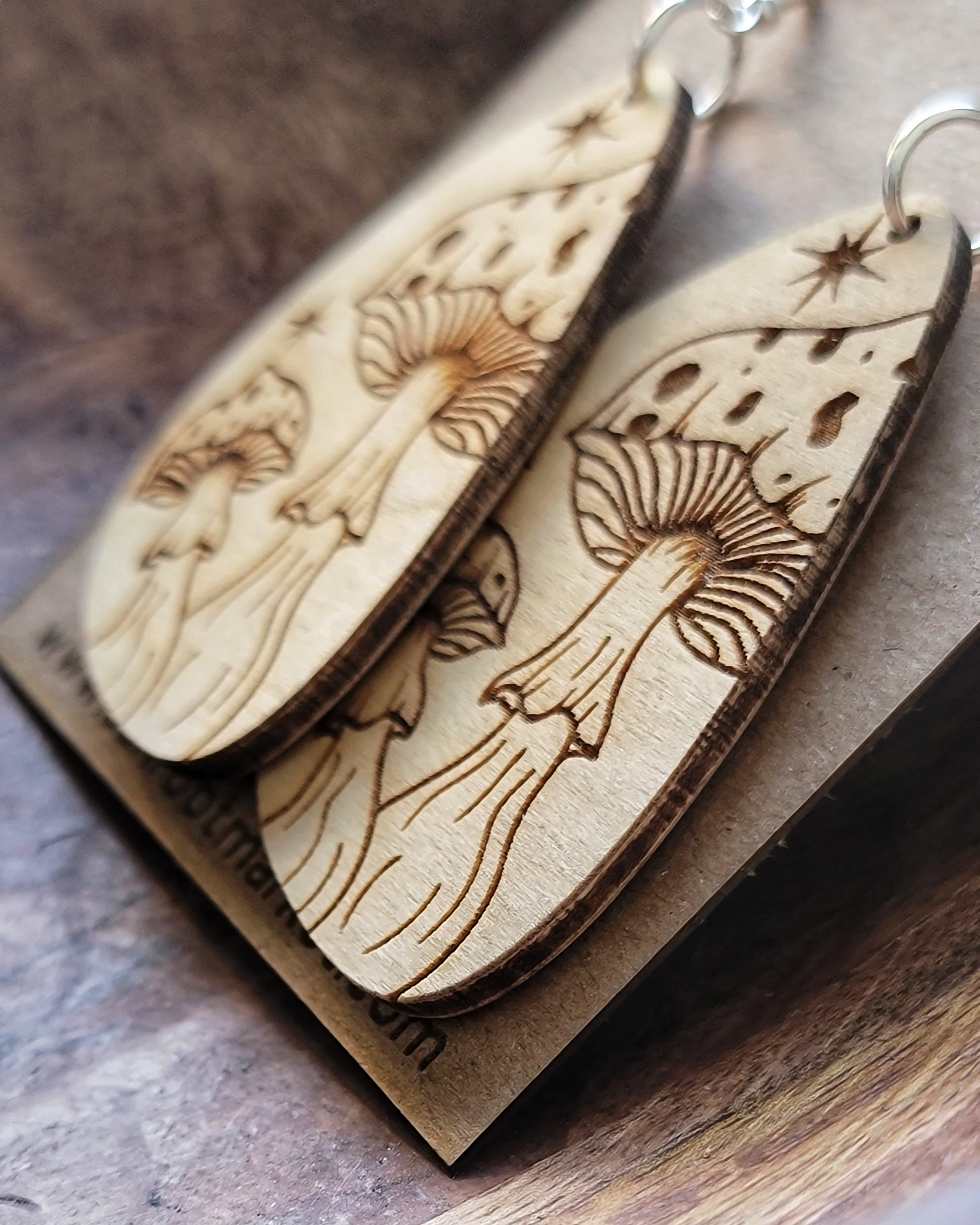 Mushroom Earrings