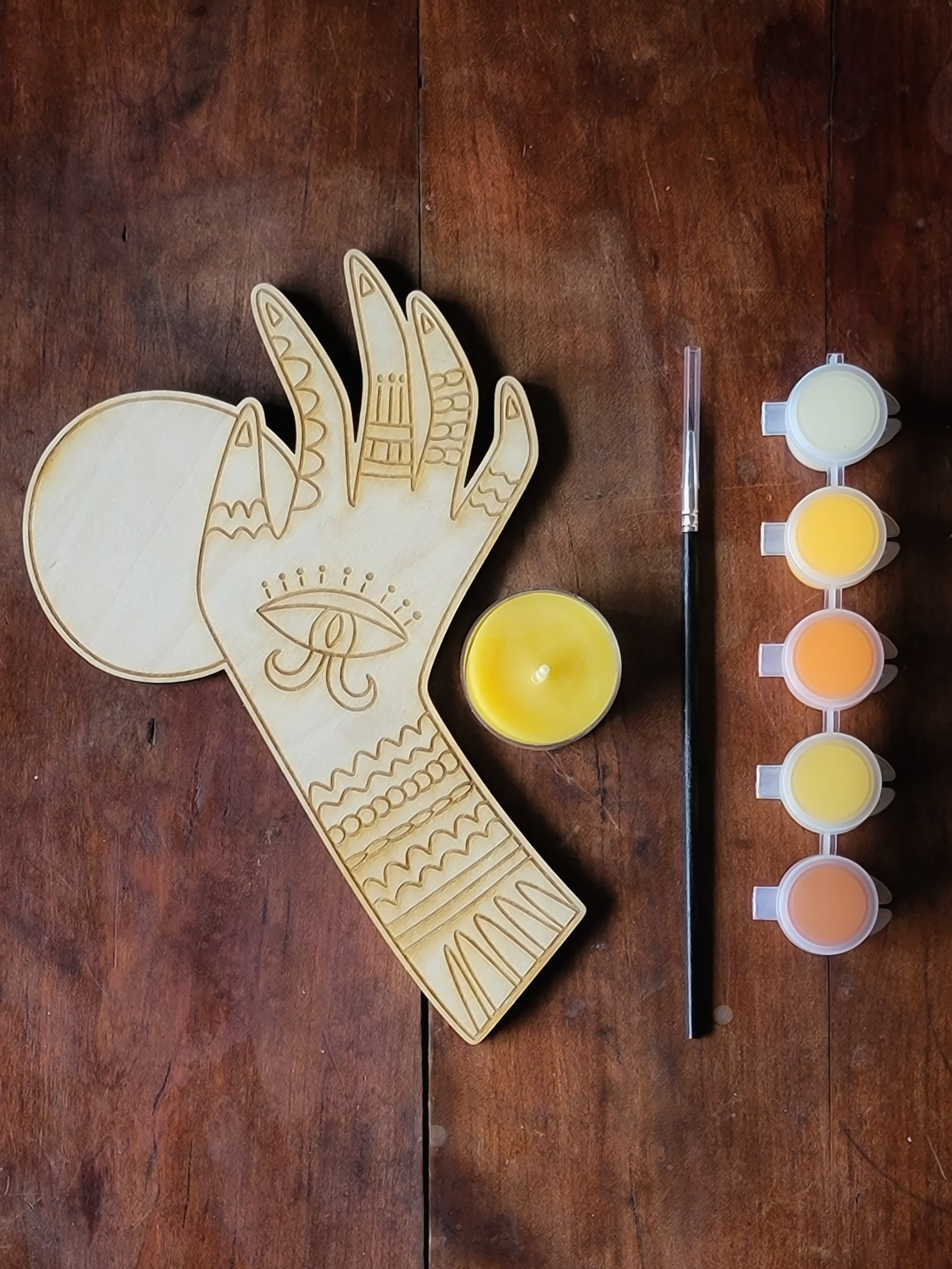 Altar Art Paint Kit - Hand of the Moon