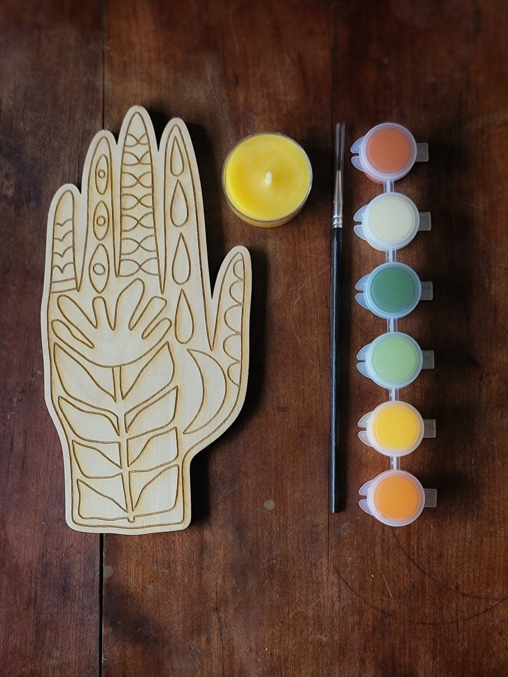 Altar Art Paint Kit - Earth Palm