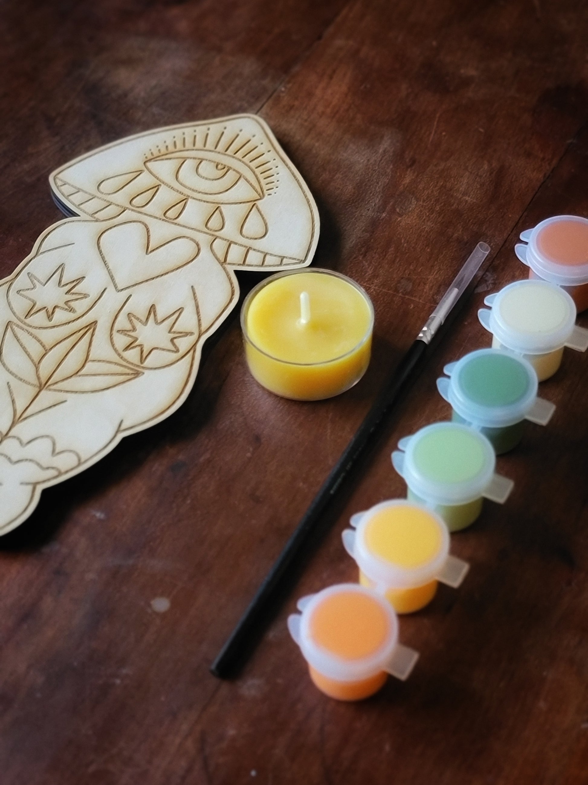Altar Art Paint Kit - Mystic Mushroom