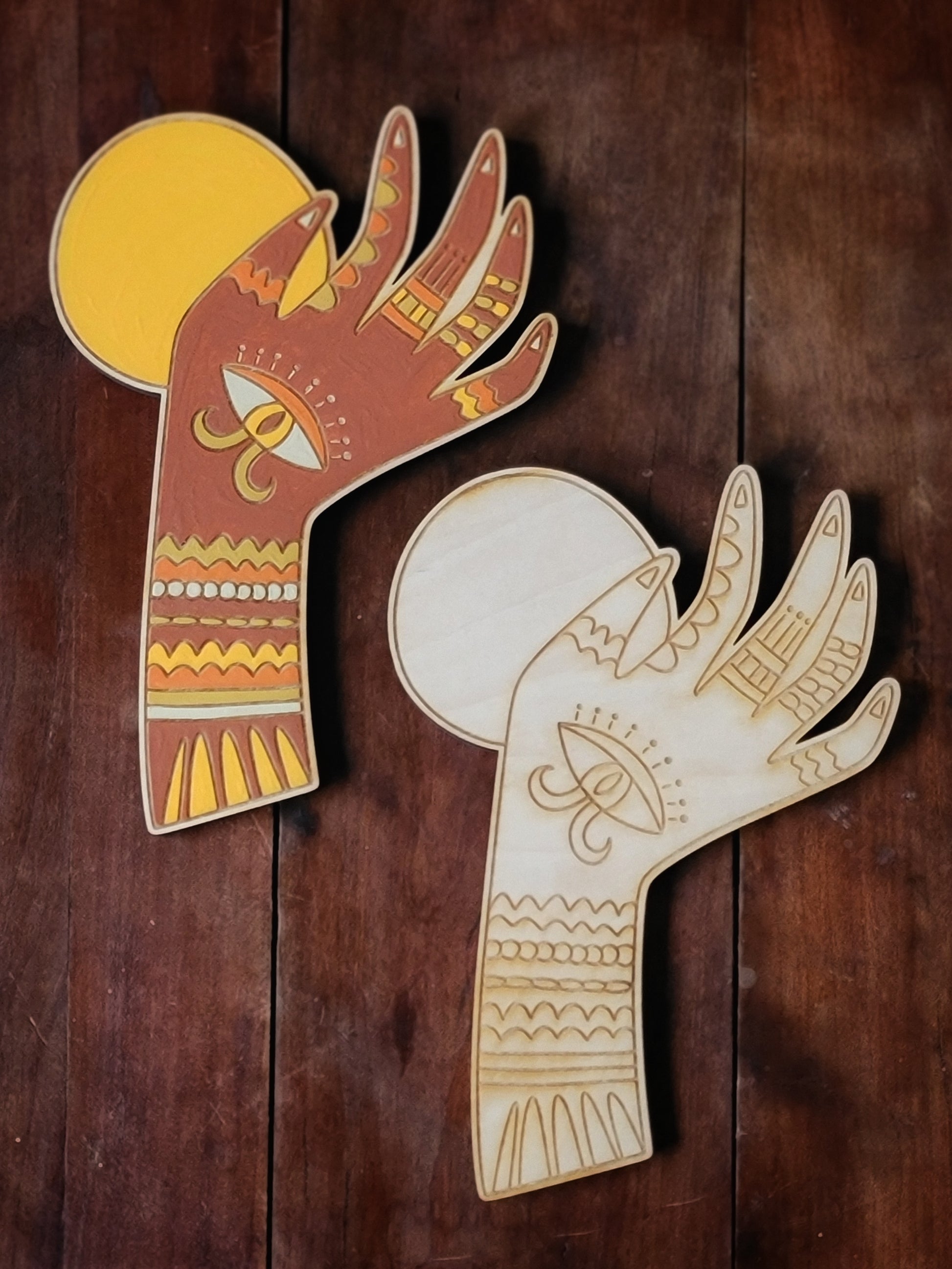 Altar Art Paint Kit - Hand of the Moon