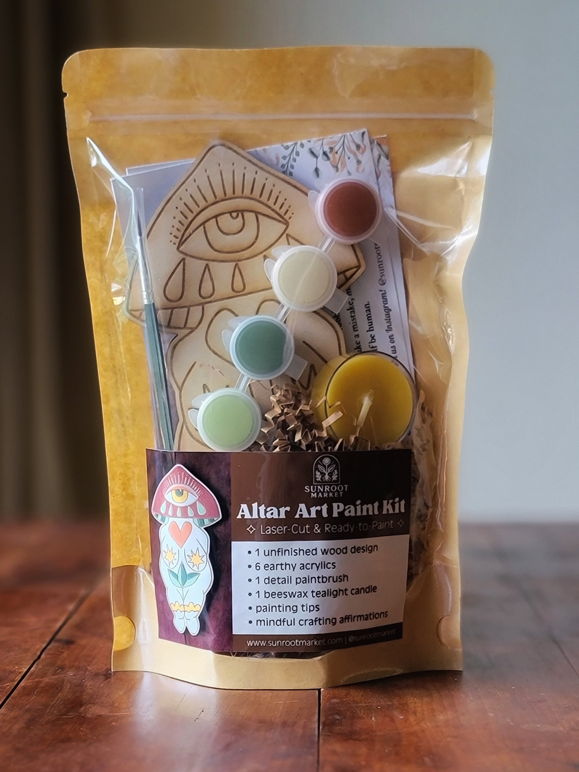 Altar Art Paint Kit - Mystic Mushroom